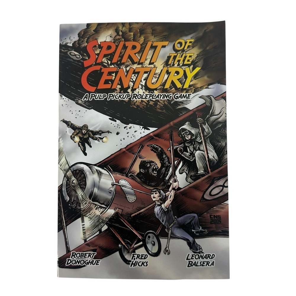 Spirit of the Century RPG‎ Core Rules Softcover Evil Hat Productions Fate System